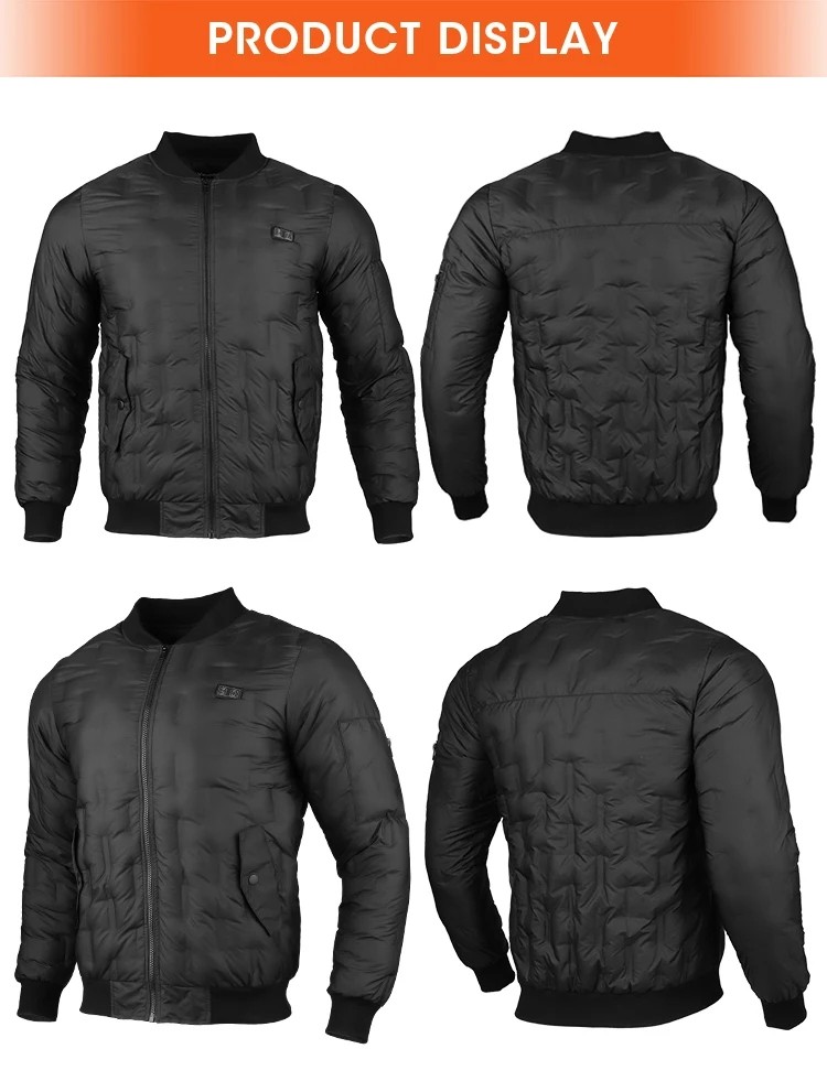 Waterproof heated puffer work jacket supplier product detail image 8