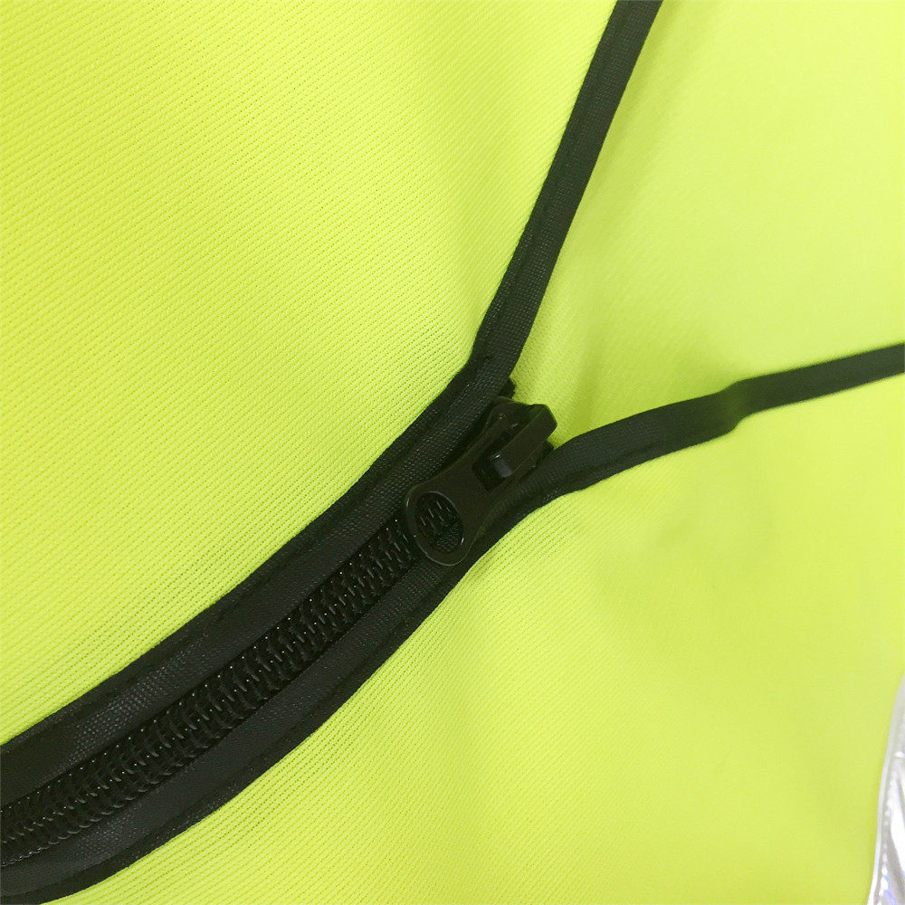 LED reflective vest with ANSI Class 1 wording supplier product detail image 4