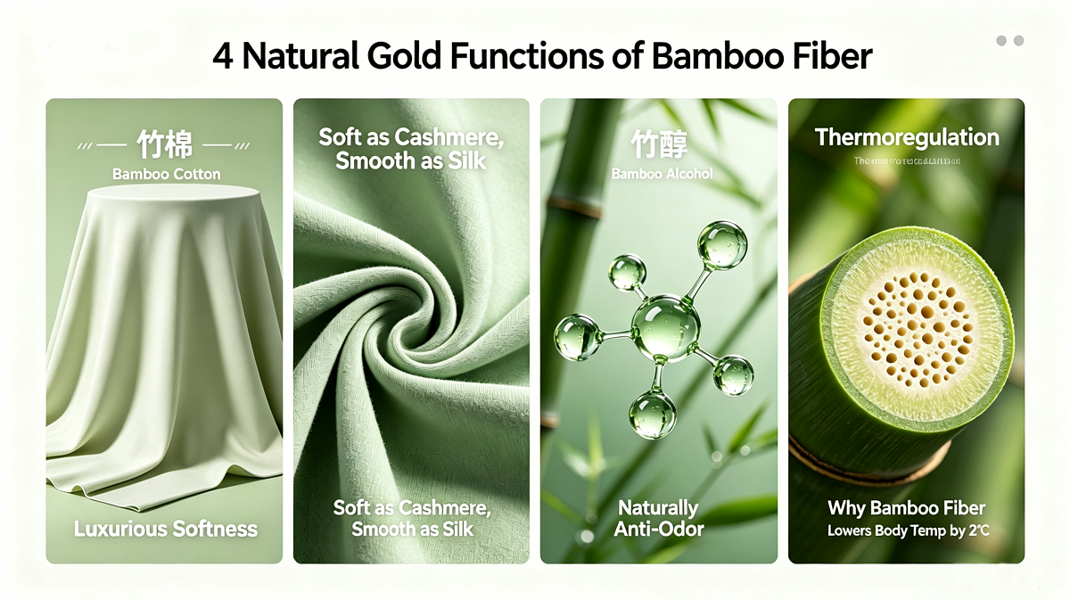 Organic bamboo cotton long-sleeve T-shirt supplier product detail image 1