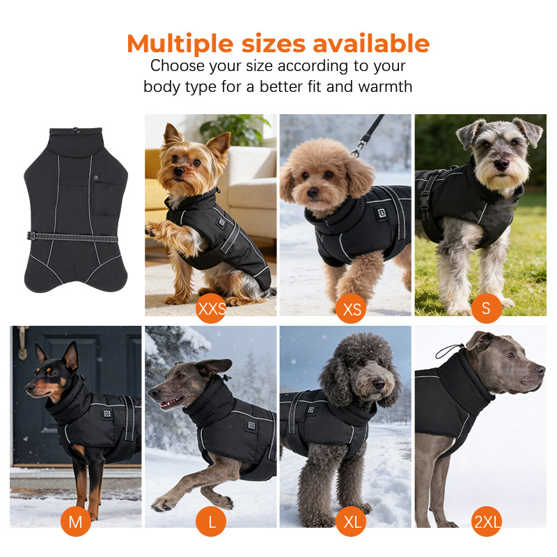 Rechargeable heated dog vest supplier product detail image 4