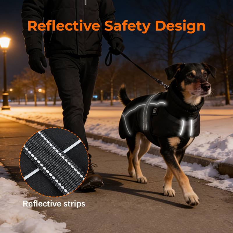 Rechargeable heated dog vest supplier product detail image 6