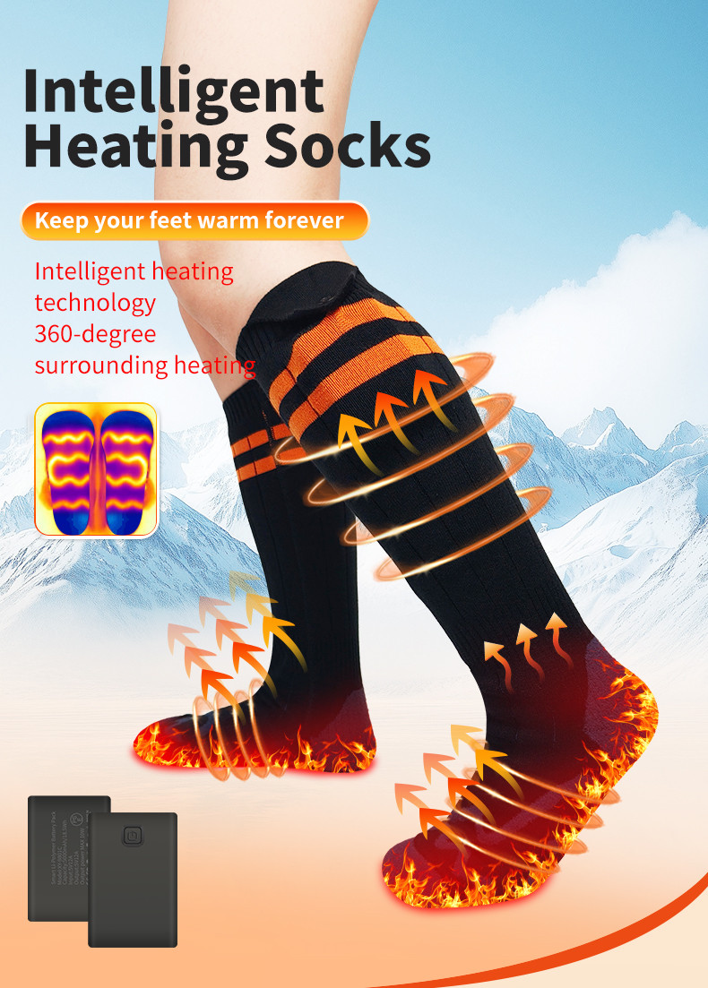 App-control 5000mAh heated socks supplier product detail image 1