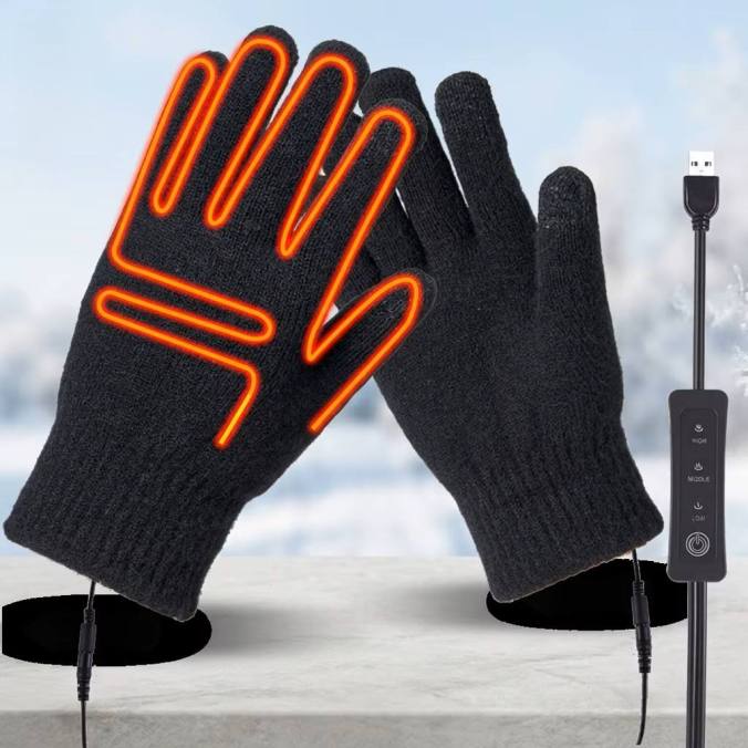 Customdefinition color option for Adjustable-temperature heated gloves