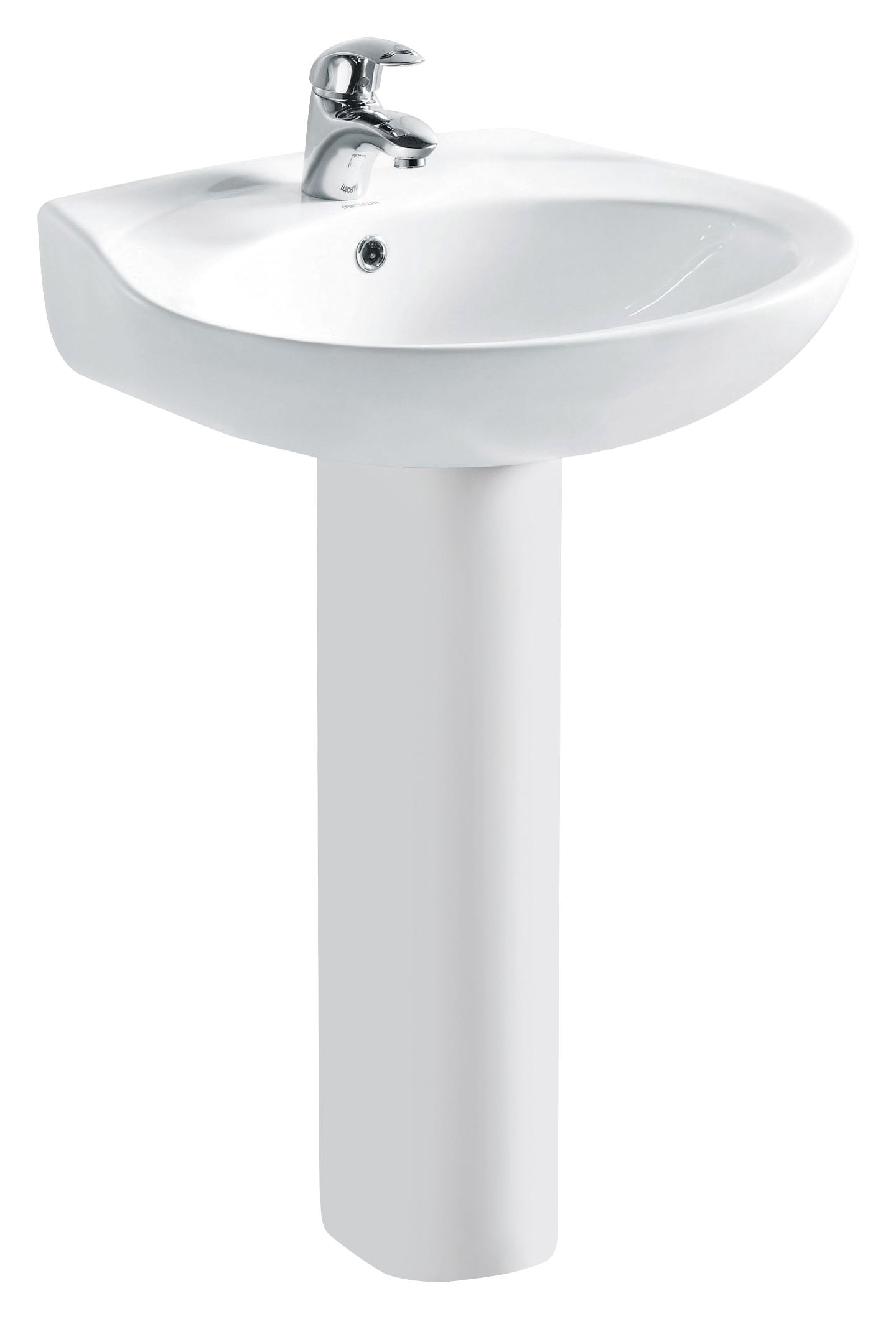 MP-3805 Ceramic Pedestal Basin