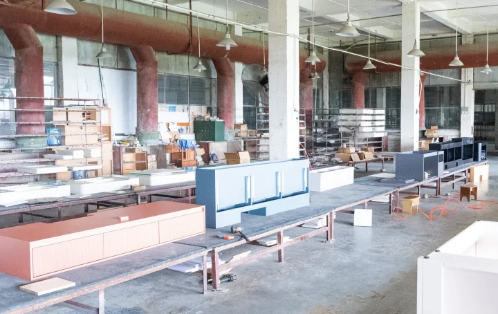 Bathroom Furniture production at MICAWA
