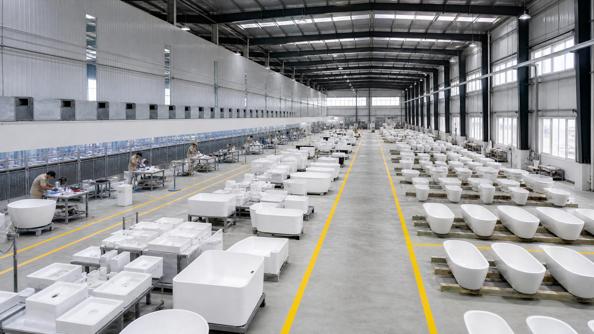 MICAWA bathroom products manufacturing facility