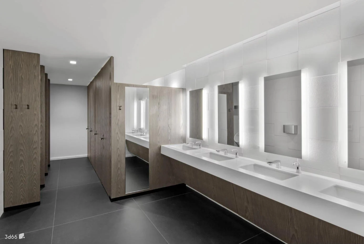 Fuzhou TCM Hospital washroom application