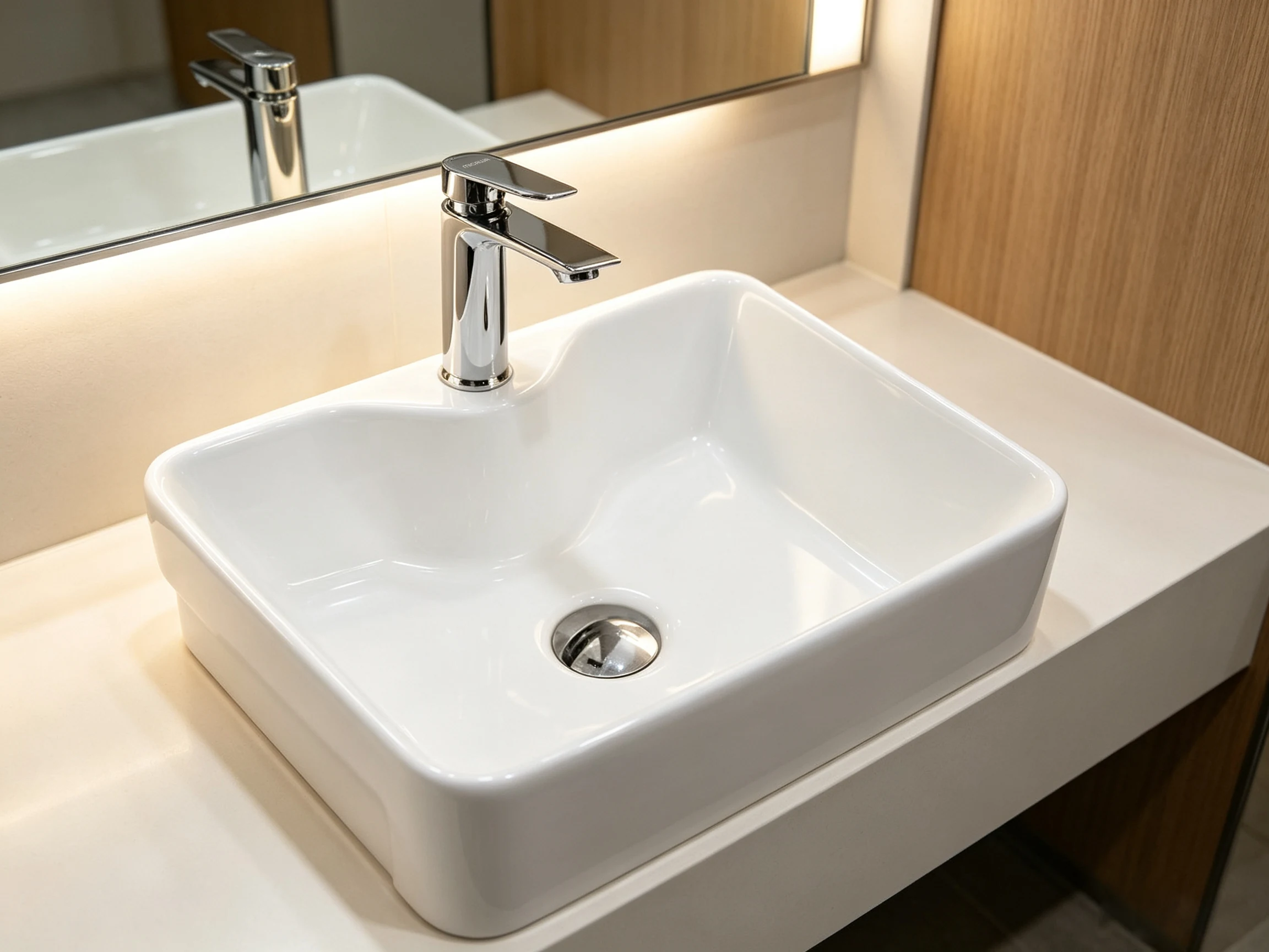 Qingdao project faucet detail