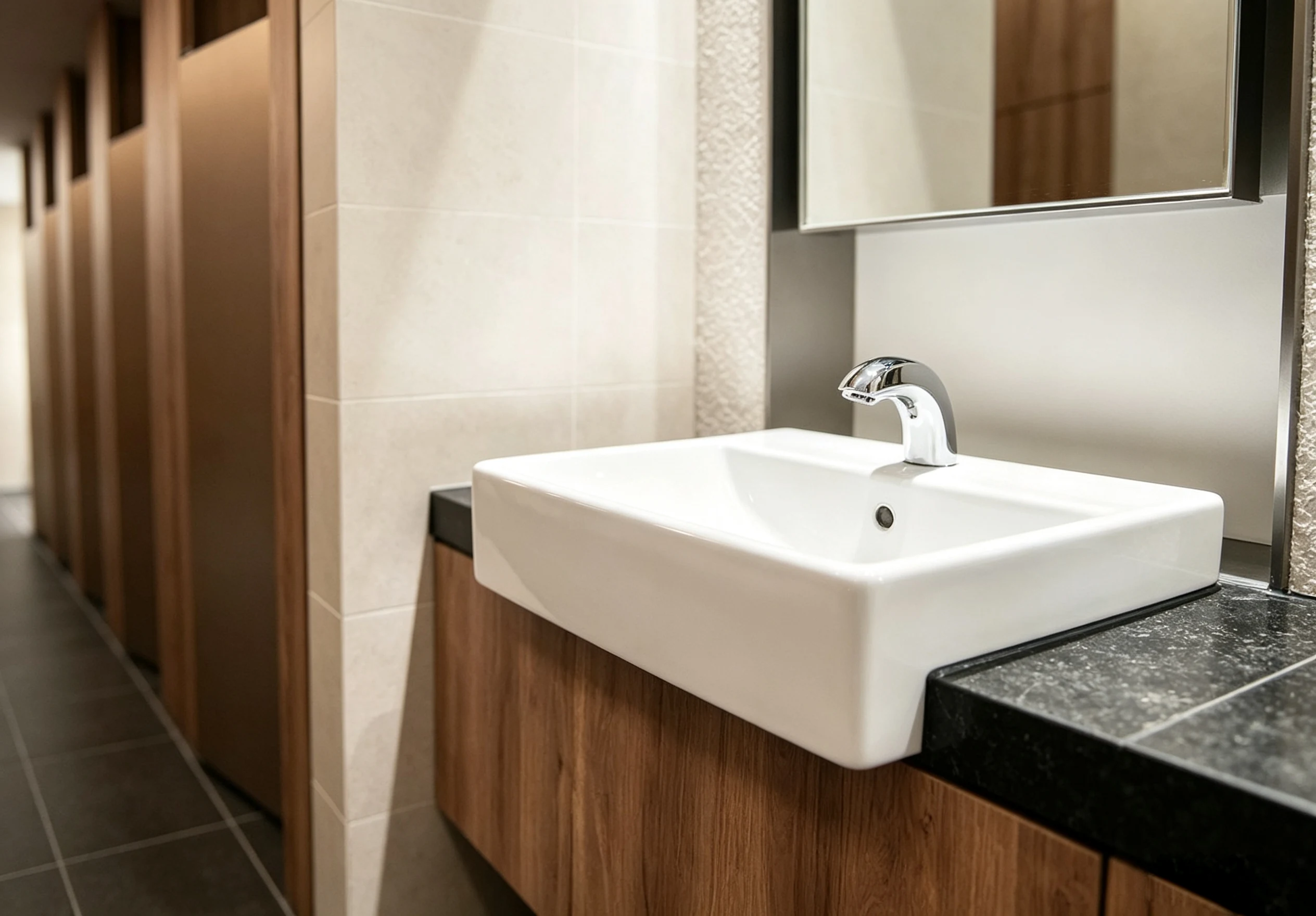 Environmental administration project sanitary fixture