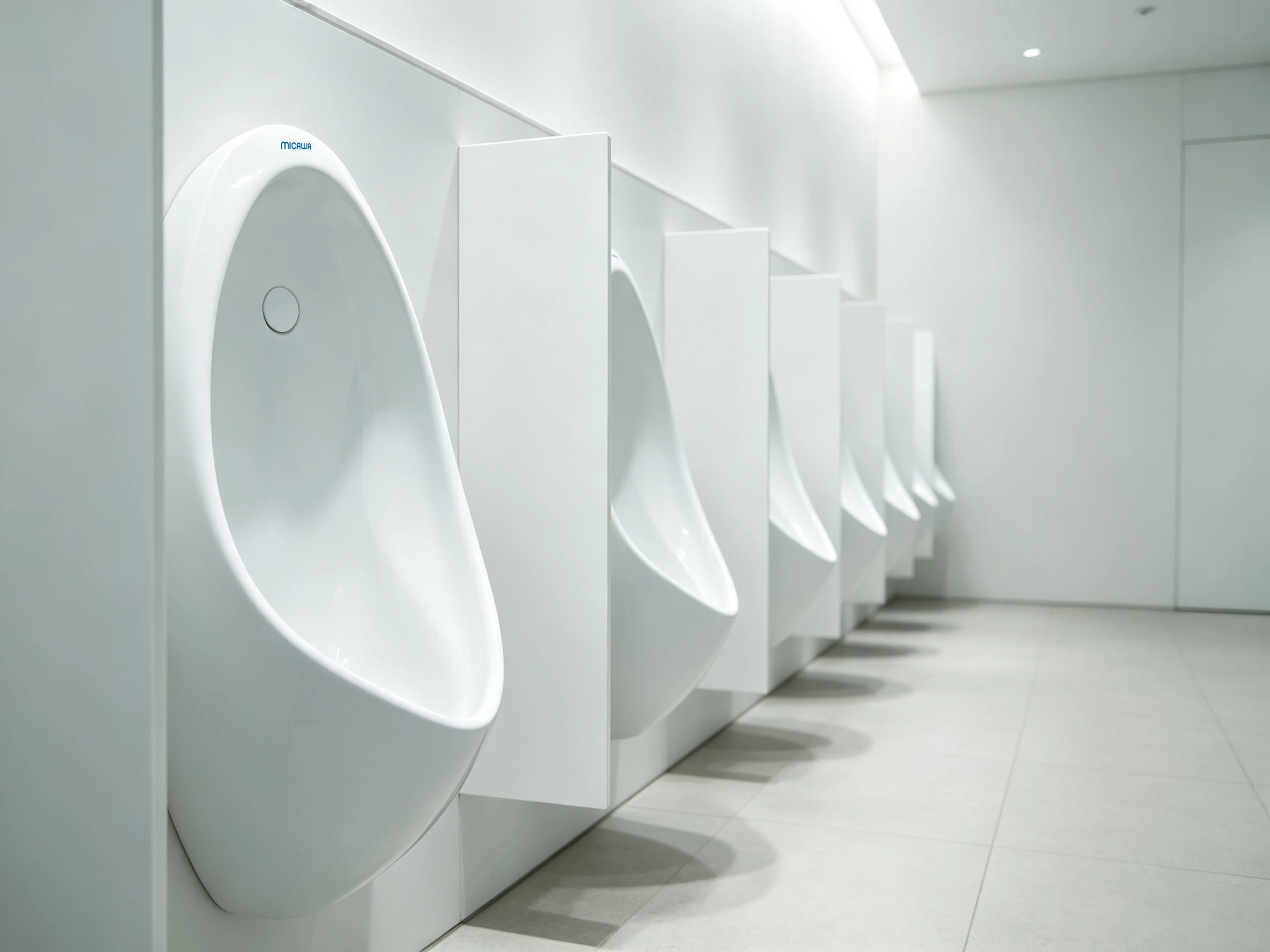 Public urinal installation for National Stadium project reference