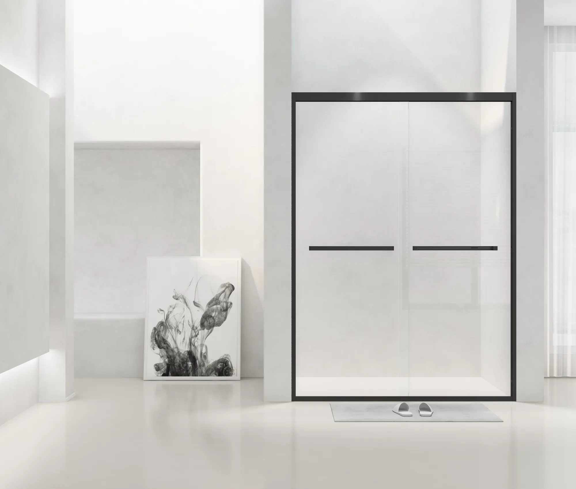 MPF-030 Double Sliding Shower Screen