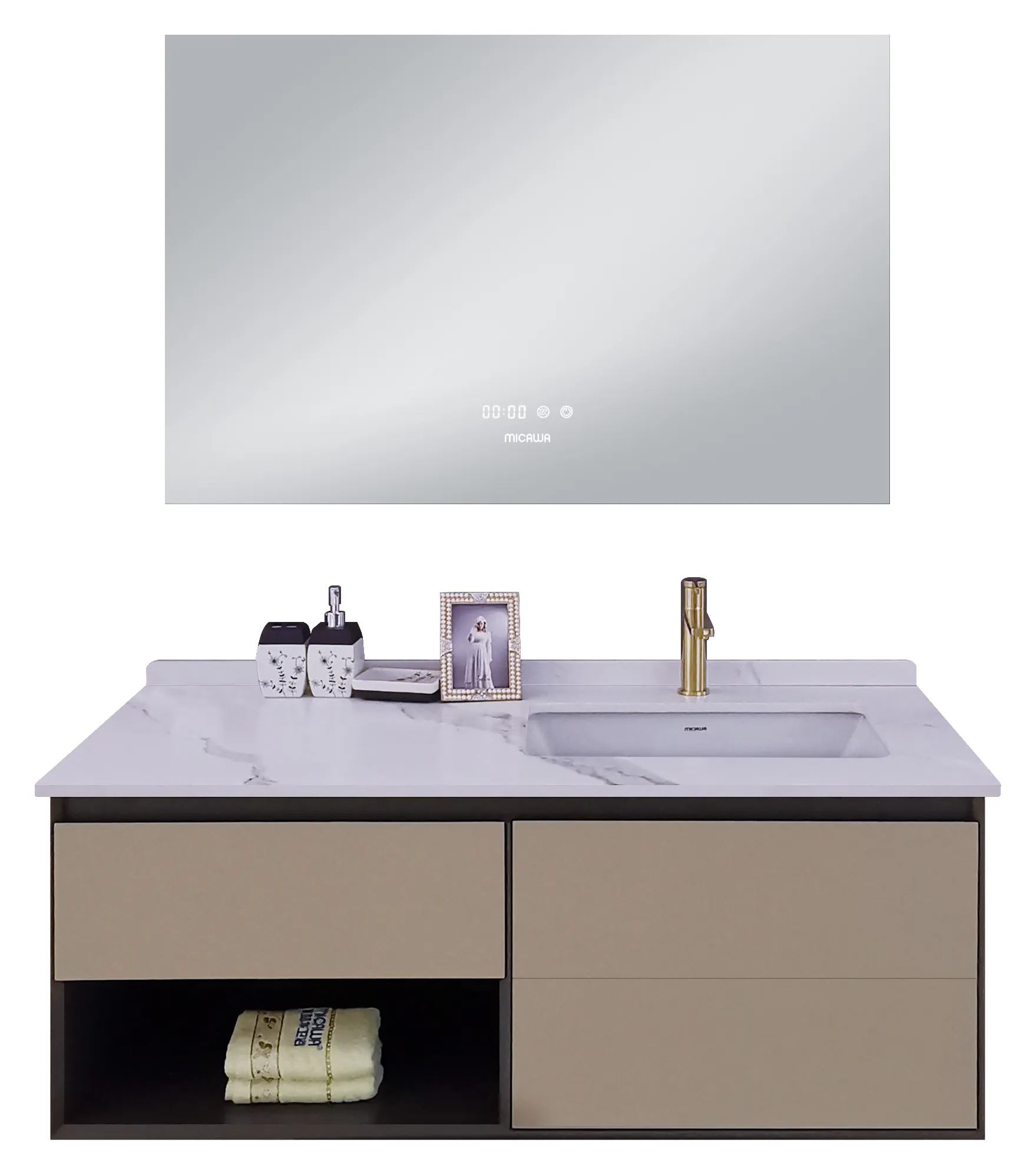 MZS-80SW Bathroom Vanity Cabinet