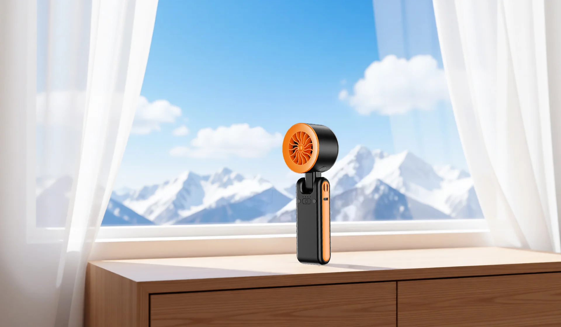 Mini ventilador portátil de mano