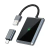 Wireless Adapter, 2-in-1 Wireless Stick, Plug & Play, Suitable for Cars with Built-in Apple CarPlay and Android Car, Supports USB C/A Ports
