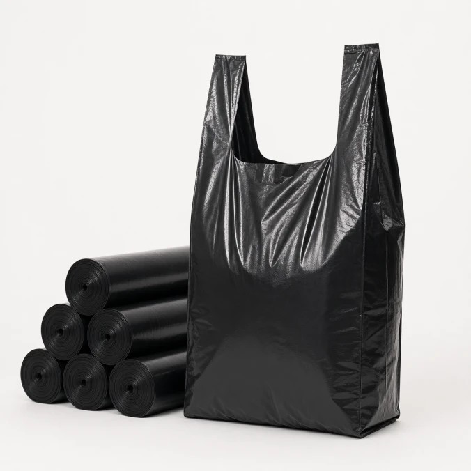 T-shirt bags product option for Retail & Supermarket