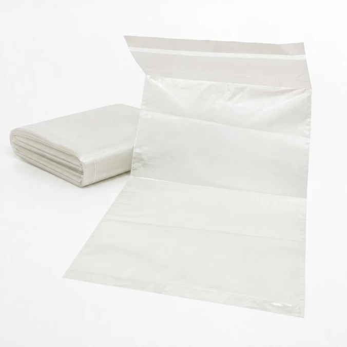Compostable self-adhesive bags product option for Custom Compostable Bag Programs
