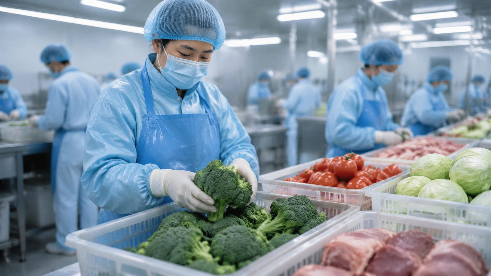 Disposable Gloves Food Processing Supplier