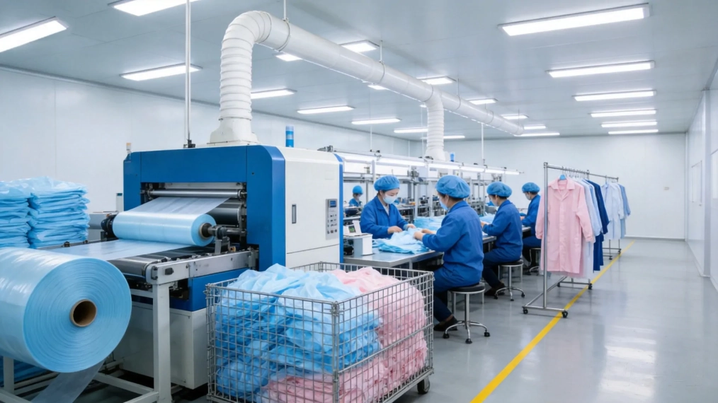 Disposable Apron Food Processing Wholesale