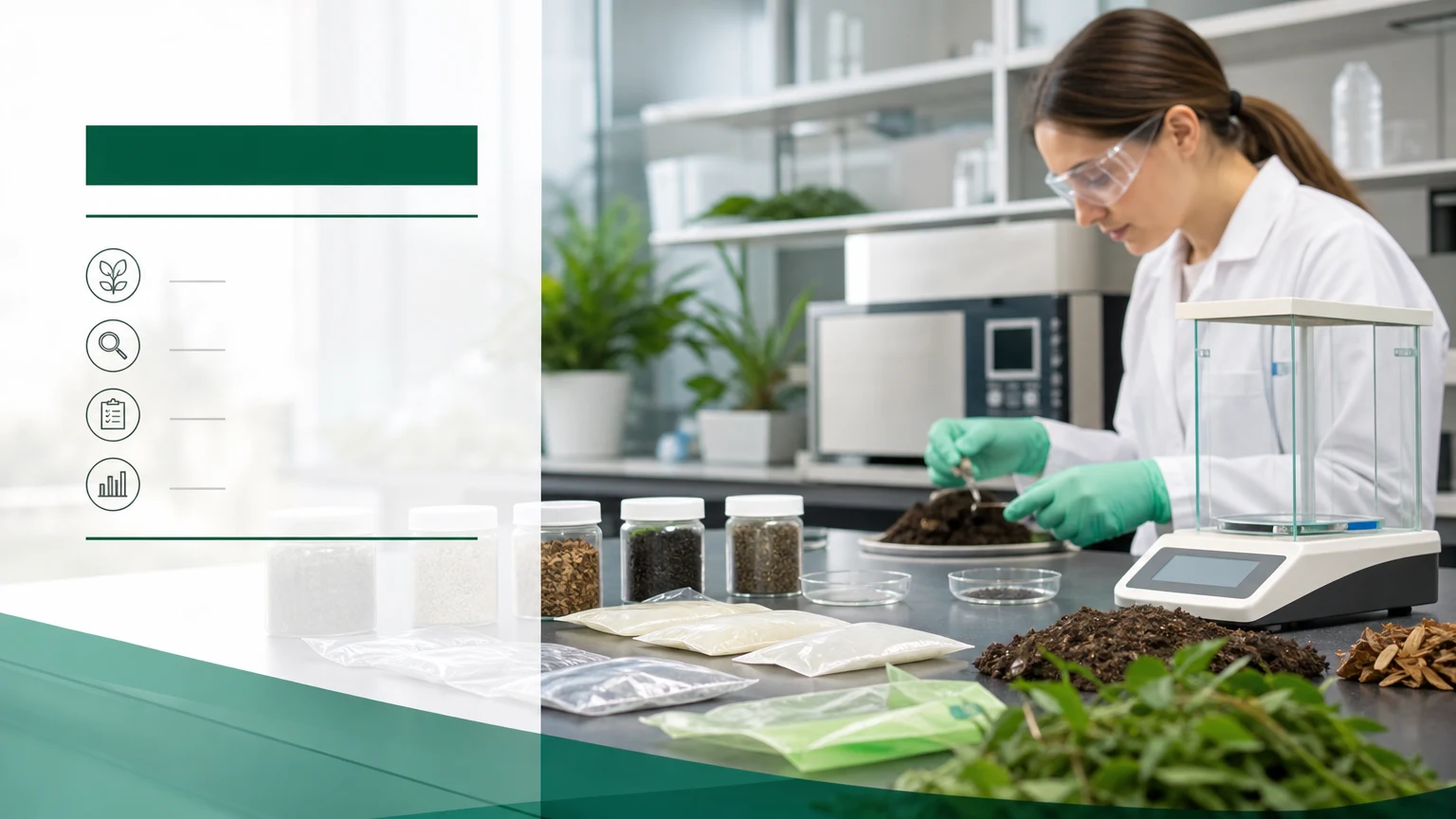 Laboratory review of compostable film samples and evidence
