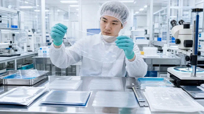 Cleanroom Material Sourcing application sourcing scene