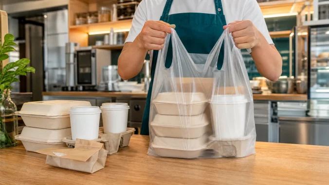 Takeout Packaging application sourcing scene