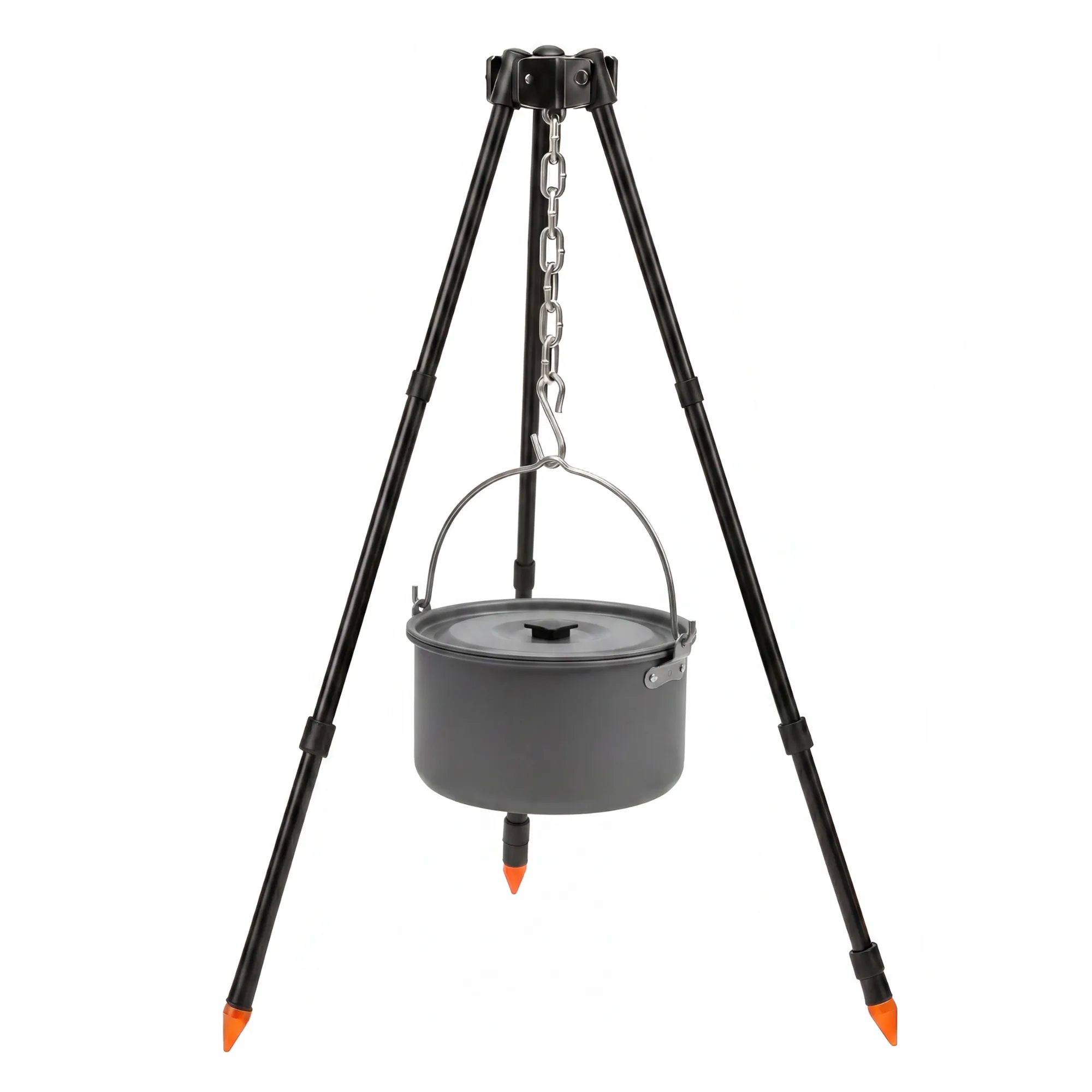 Adjustable Camping Tripod Pot Stand