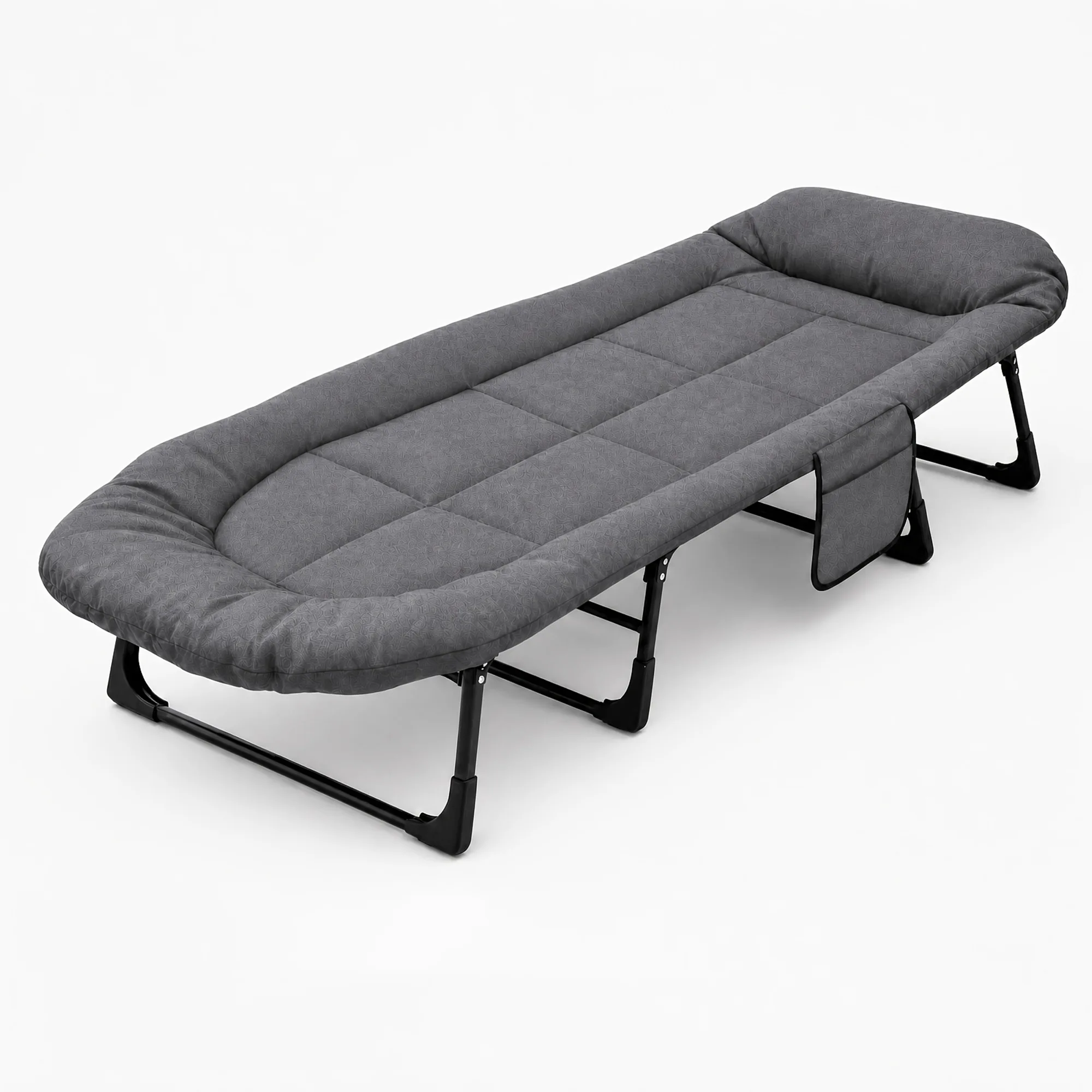 Folding Reclining Camp Cot