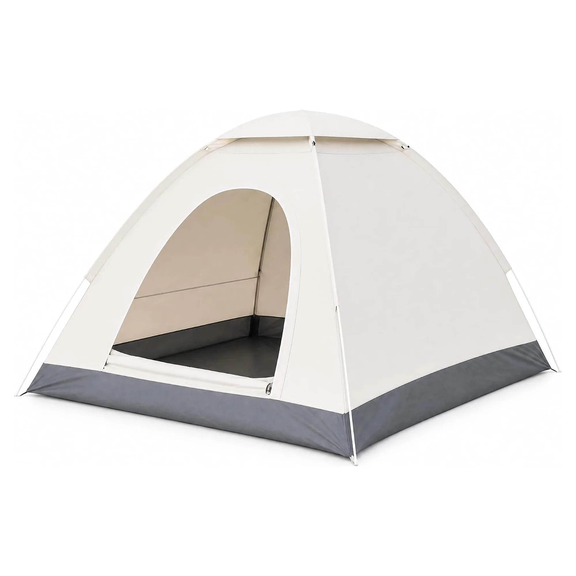 Sand Gold Double-Door Windowless Tent