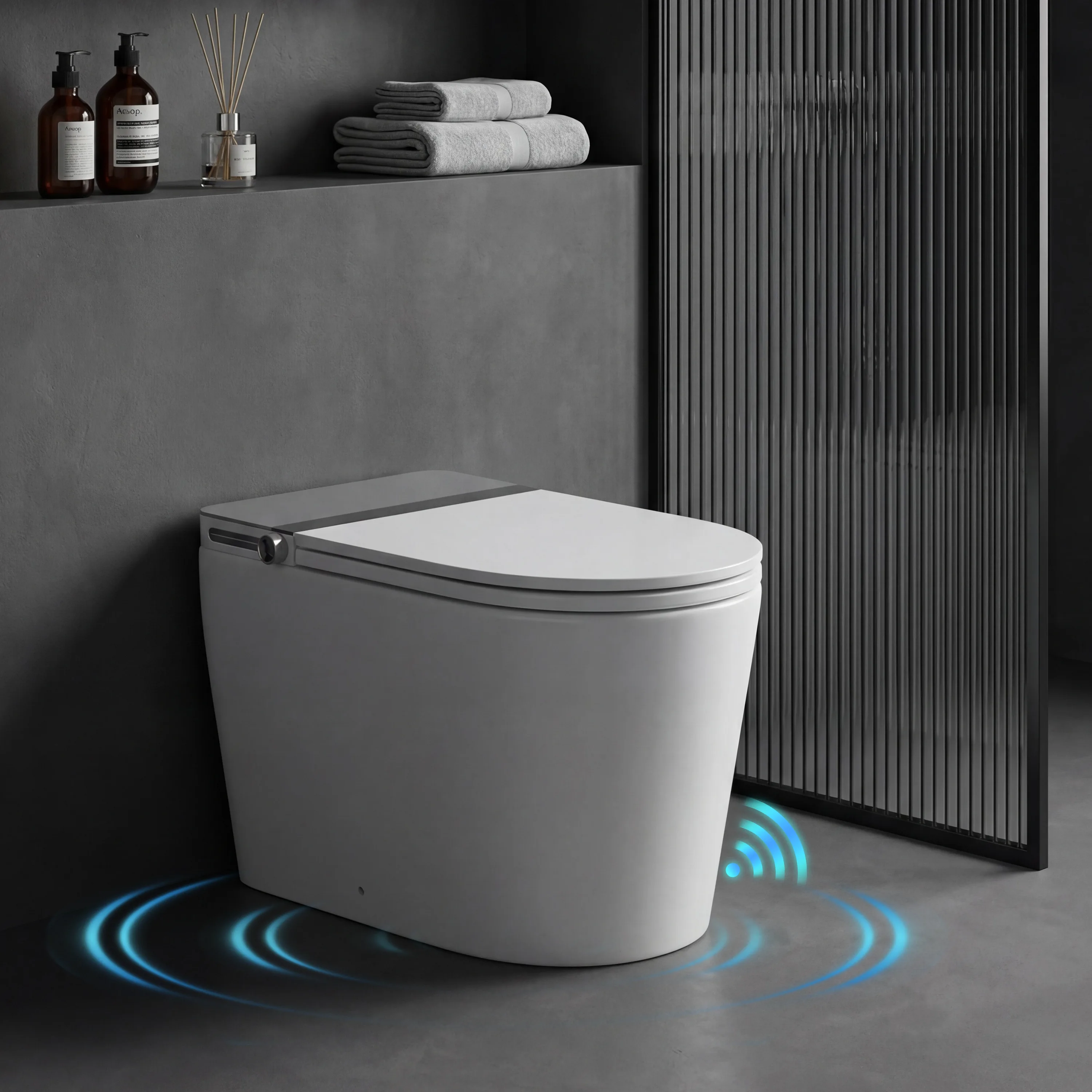 M7 Smart Toilet with Foam Shield & High-Speed Drying