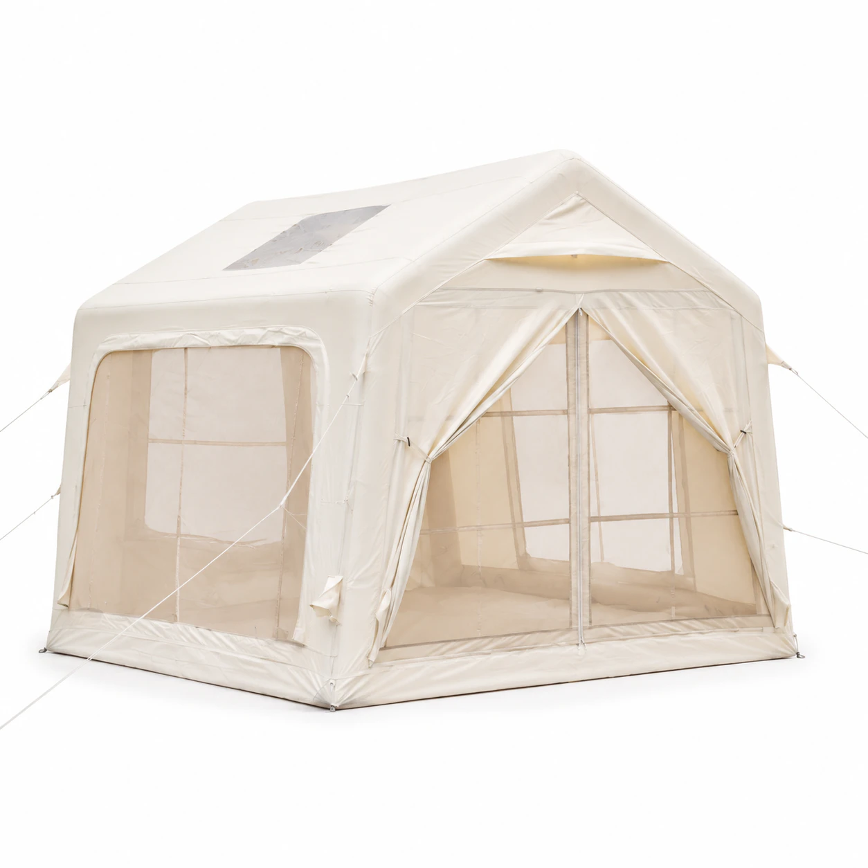 7m² Single-Door Double-Small-Skylight Inflatable Tent IT020