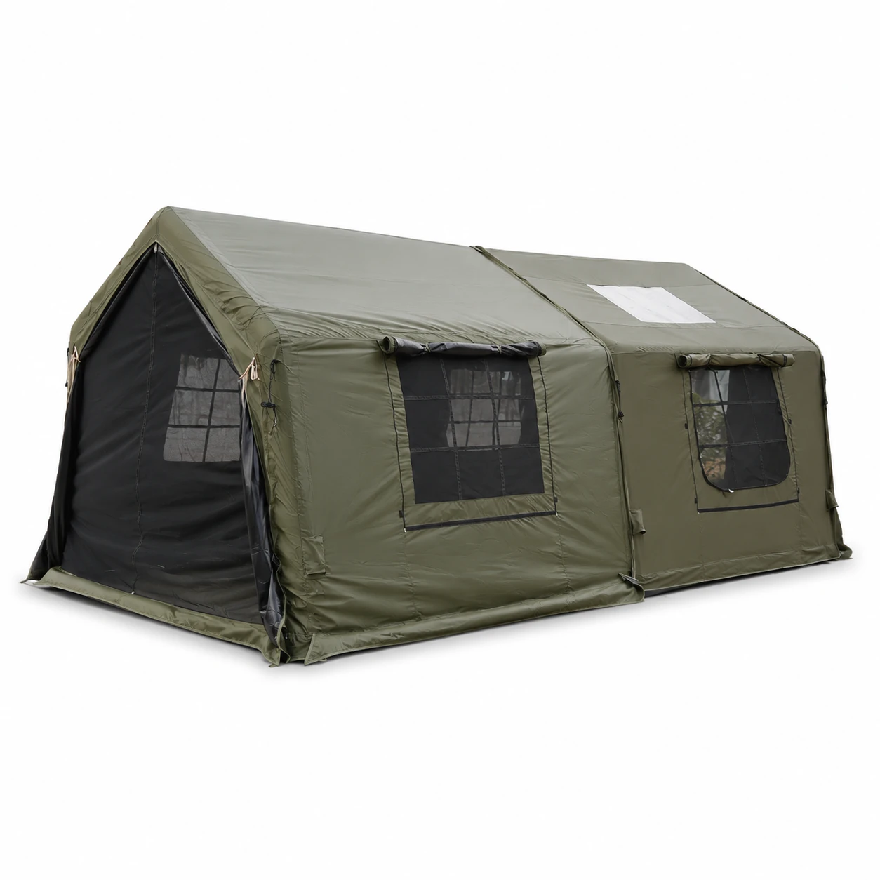 8+8m² TC Cotton Air-Column Expansion Tent IT042