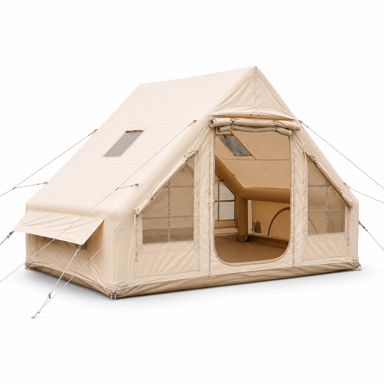 12m² Double Door Double Skylight Luxury Inflatable Tent IT012