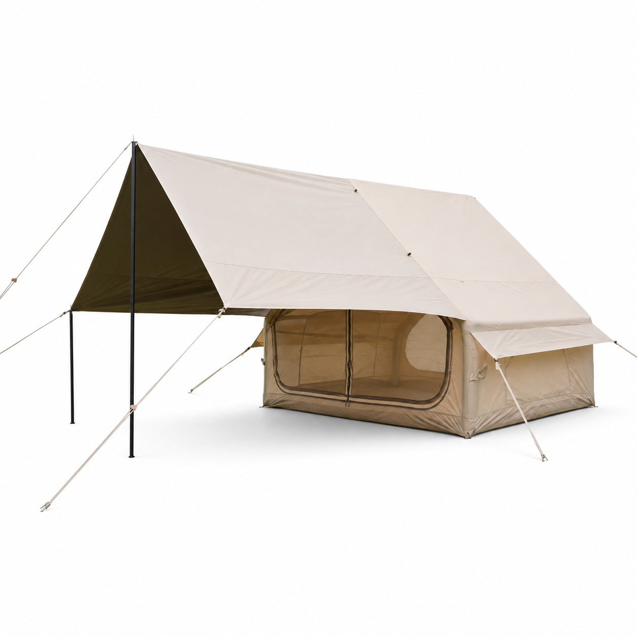 6.3m² Pro Single Door w/o Window Heavy Duty Tent IT015