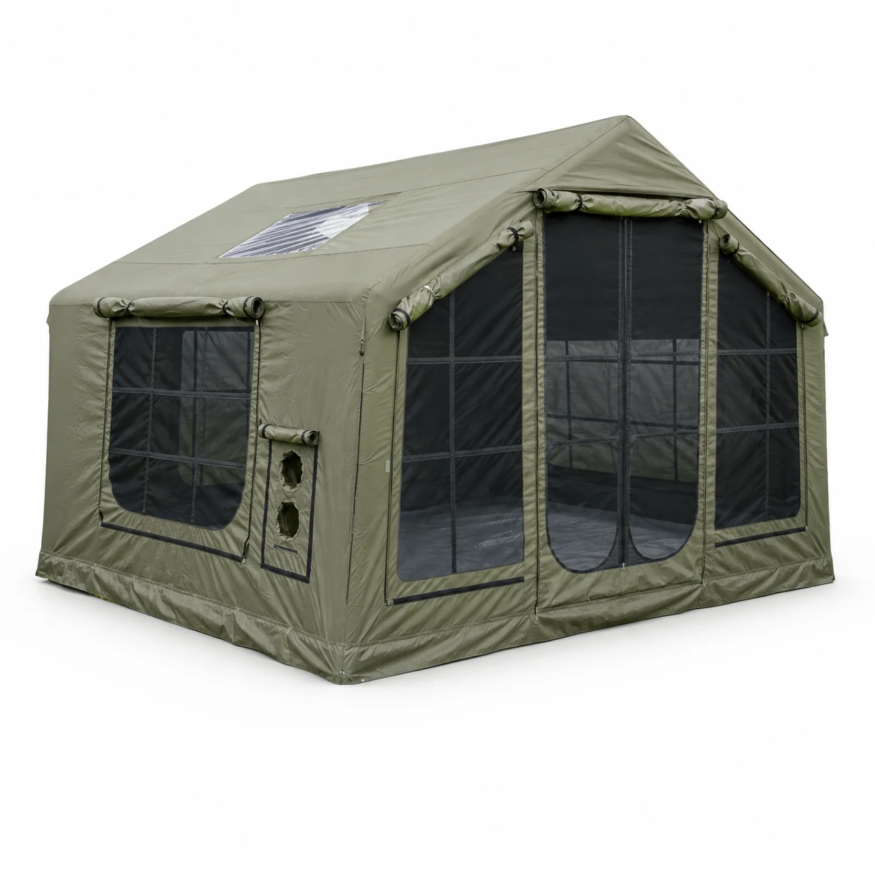 13.68m² AB Door Twin Skylight Chimney AC Port Tent IT025
