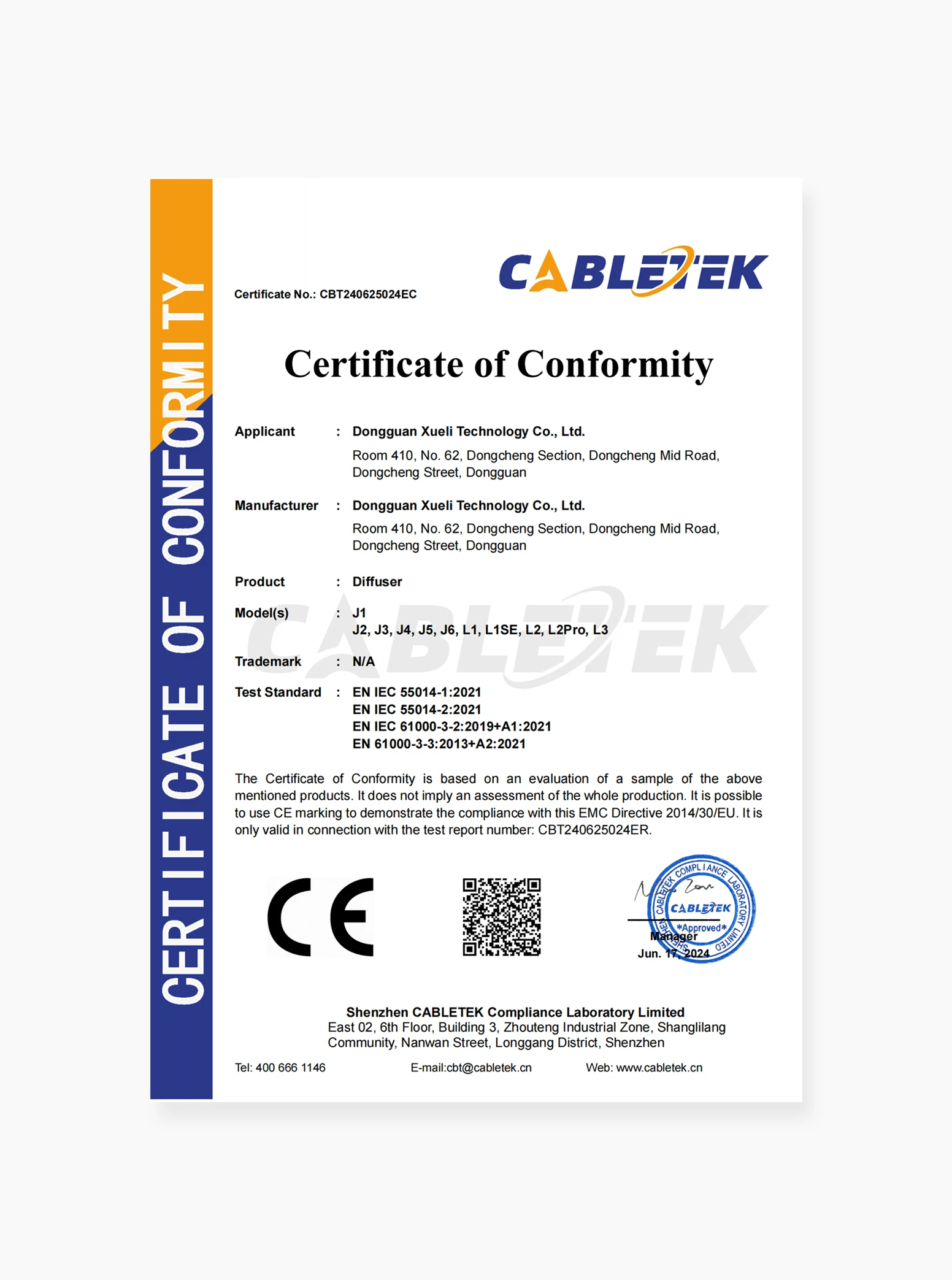 ISO 9001:2015 Certification