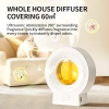 J6 Indoor Household Bathroom Fragrance Machine Air Freshener Charging Silent Relaxation Fragrance Diffuser Automatic Fragrance Sprayer