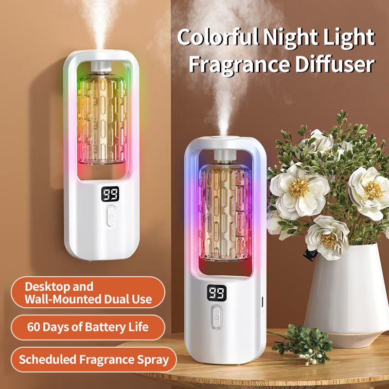 P3 Indoor Household Bathroom Fragrance Machine Air Freshener Charging Silent Relaxation Fragrance Diffuser Automatic Fragrance Sprayer