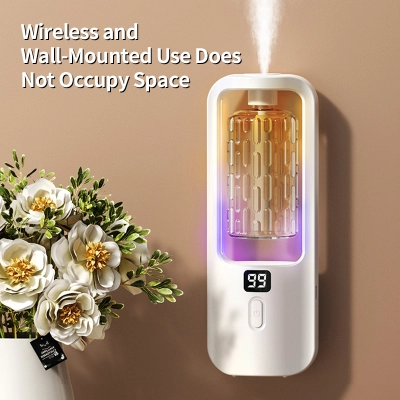 P3 Indoor Household Bathroom Fragrance Machine Air Freshener Charging Silent Relaxation Fragrance Diffuser Automatic Fragrance Sprayer