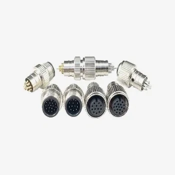 M12 waterproof circular connector