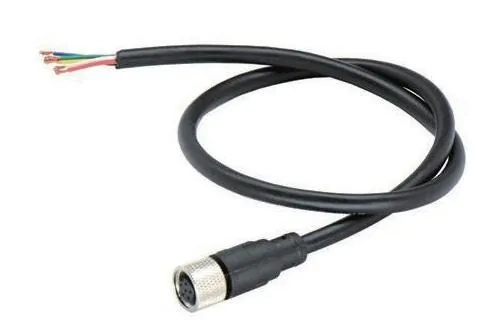 Industrial Sensor M-Type Single-End Waterproof Power Cable Assembly