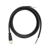 M12 straight hole shaped cable plug harness