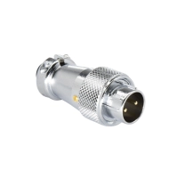 DS16 Series Aviation Straight Cable Sheathed Male Plug for Cable Connection