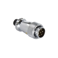 DS20 Series Aviation Straight Cable Sheathed Male Plug for Cable Connection