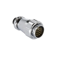 DS28 Series Aviation Straight Cable Sheathed Male Plug for Cable Connection