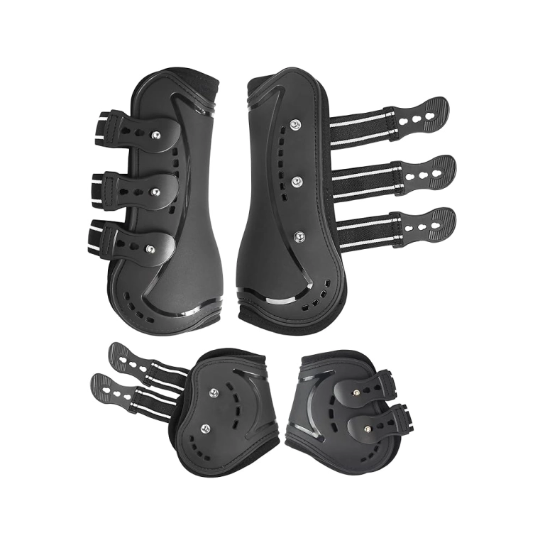 Silicone anti-slip shock-absorbing leg guard