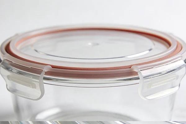 Customized silicone rubber sealing strips for kitchen storage containers