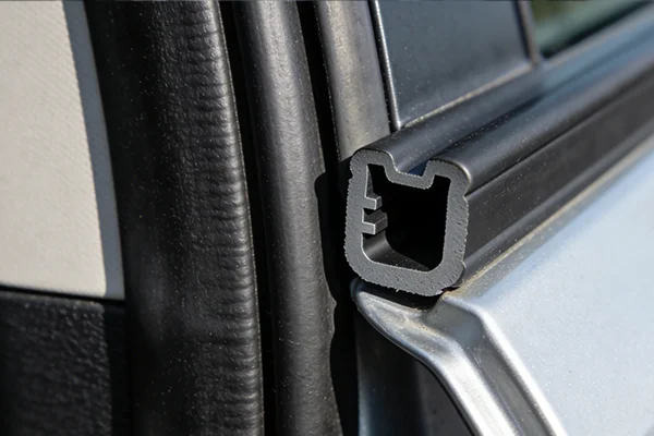 Customized silicone rubber sealing strips for car doors and windows