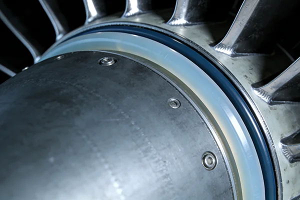 Customized silicone rubber sealing rings for aircraft engines