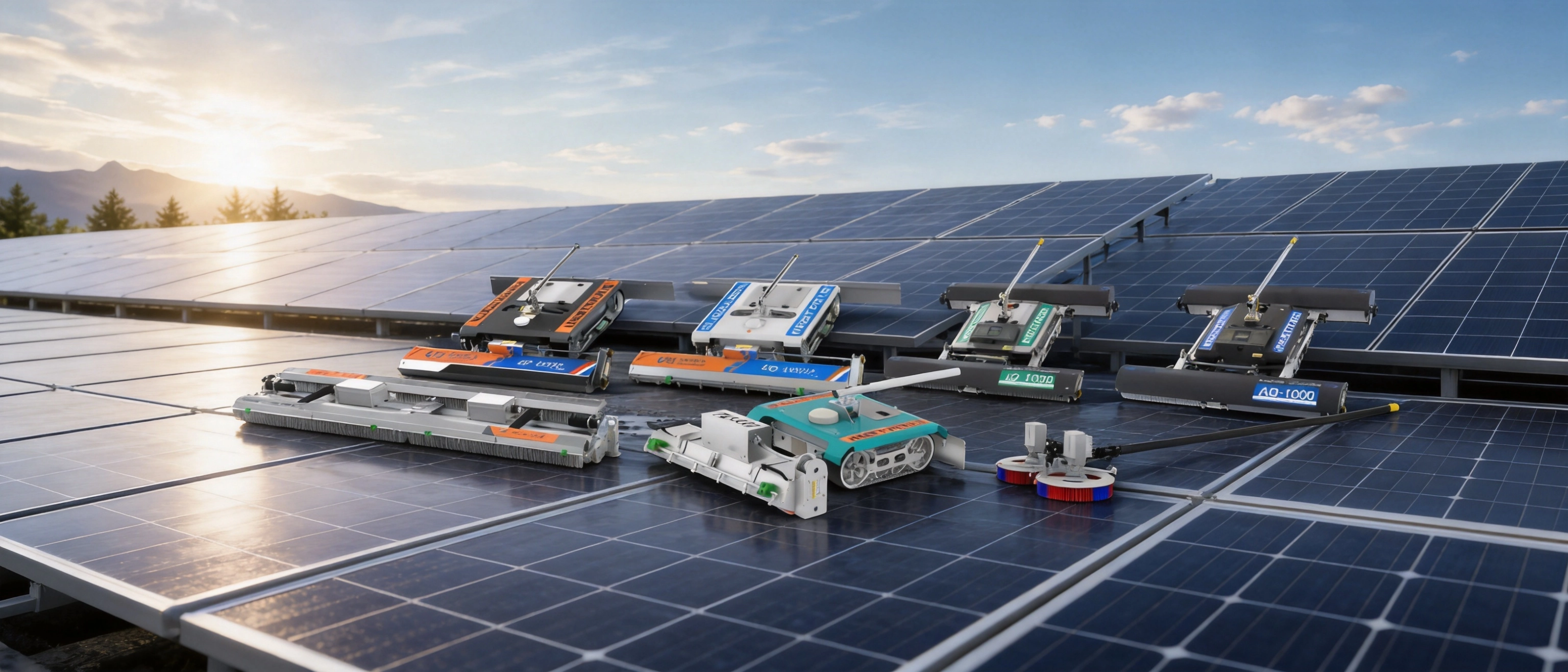 Solar Panel Cleaning Robot Product Selection Center