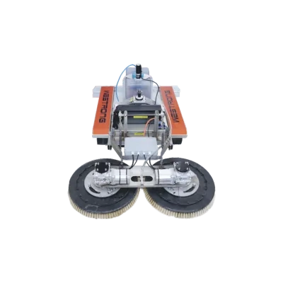 Variable-Speed Electric Roller Solar Panel Cleaning Robot